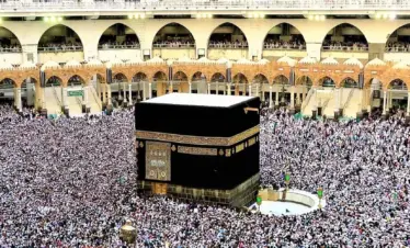 Herbst Umrah mit Sicht auf die Kaaba