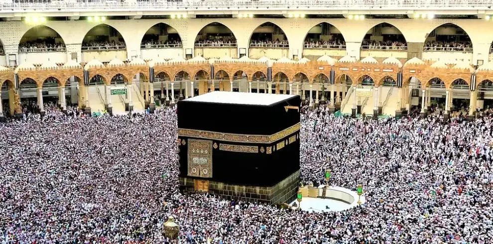 Herbst Umrah mit Sicht auf die Kaaba
